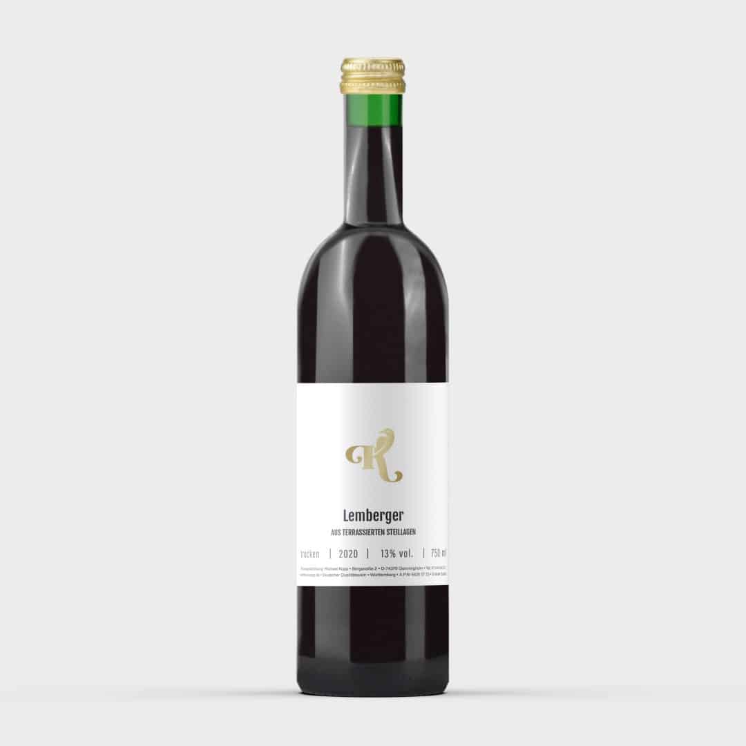 2020-Lemberger-trocken Weinbau Kopp