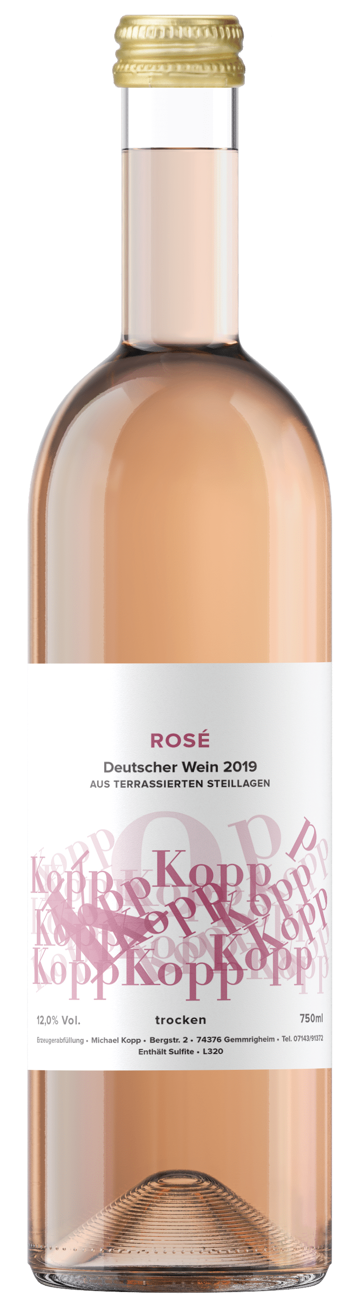 Rosé trocken 2019 Weinbau Kopp