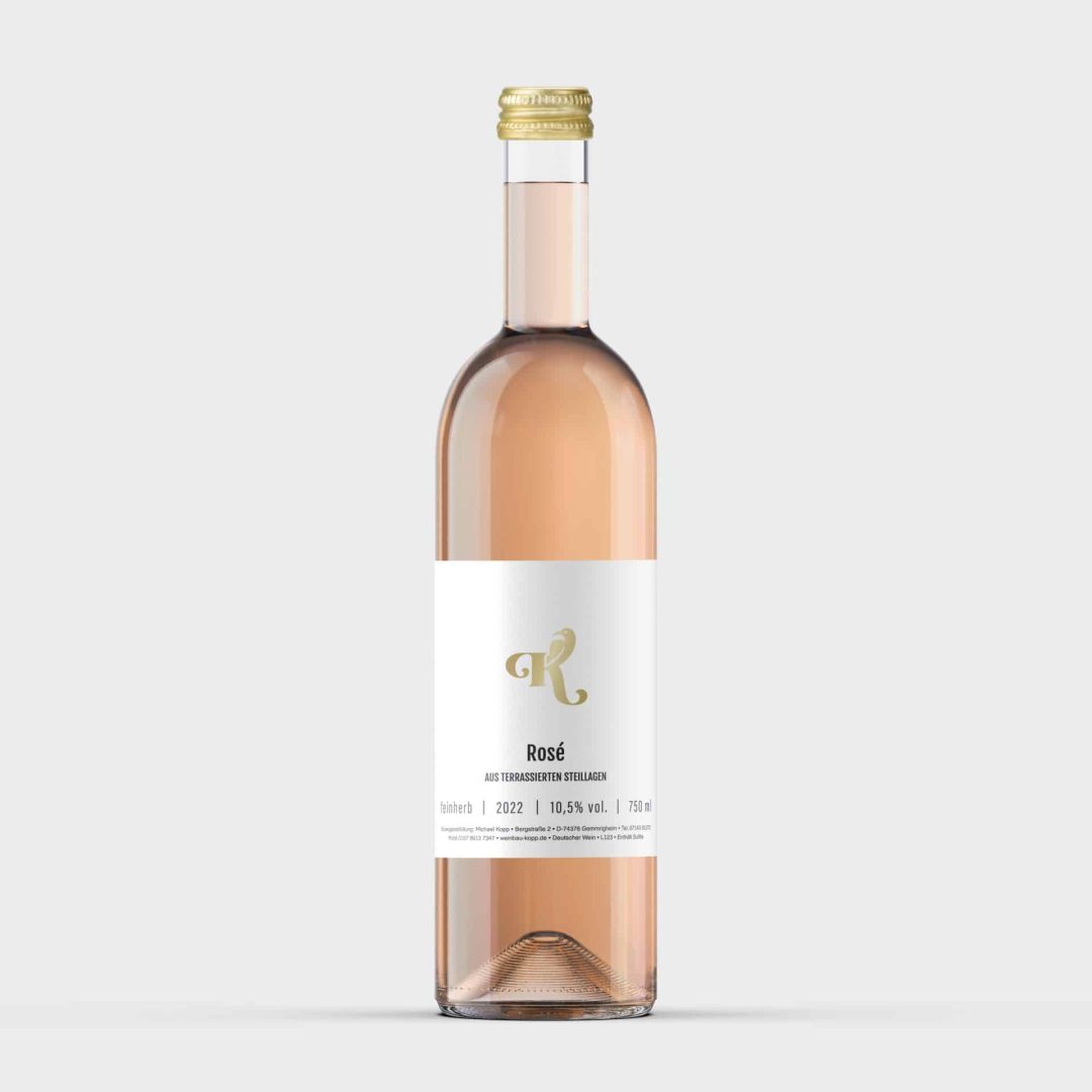 Rosé 2022 Steillage Feinherb Weinbau Kopp