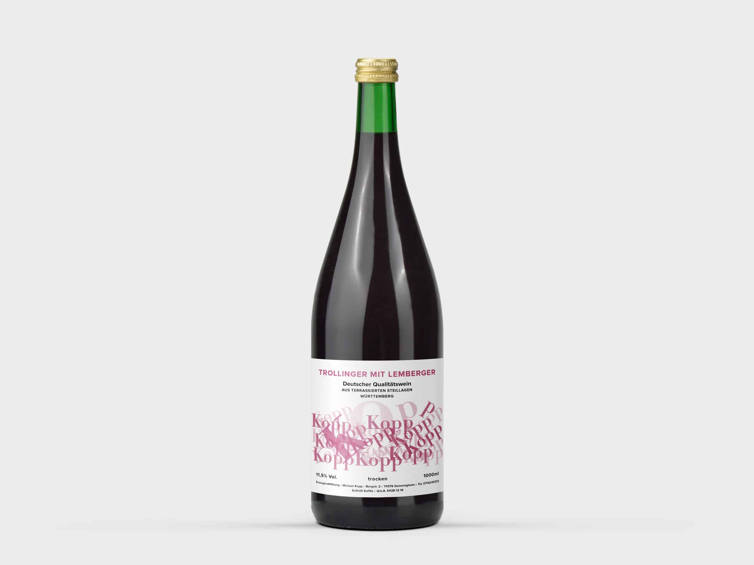 Trollinger Lemberger trocken - Weinbau Kopp