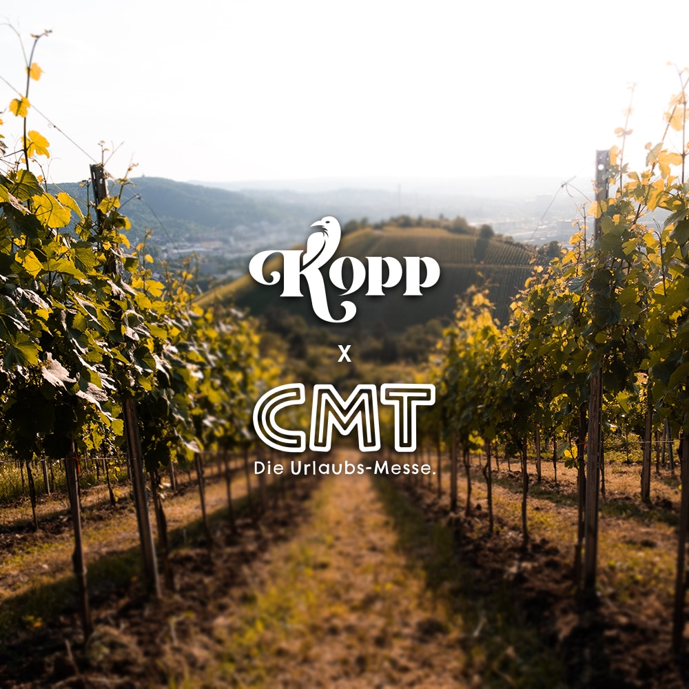 Weinbau Kopp auf der CMT Die Urlaubs-Messe 2024